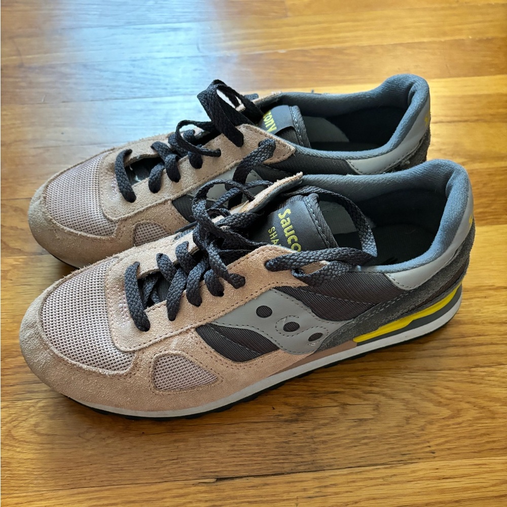 Saucony Shadow Original S1108-590 Pink and Gray, Size 9.5